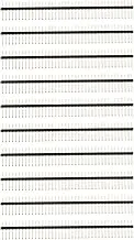 SING F LTD 10Pcs 1.27mm Pitch Single Row Straight Vertical Pin Header 40 Pin Straight Pins for Electronic and Electrical Printed Circuit Boards 51x7.1mm