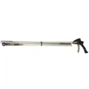 Folding Pick-up Tool 96 inch Black Reacher Grabber Locking Collapsible Portable