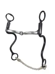 Dutton Bits Calvary Shank Square Snaffle Bit