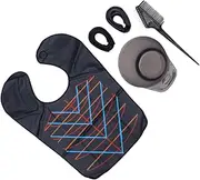 Baluue Hair Dye Bowl Tools Kit Hair Coloring Set Comb Cape for Home Use Salon Applications
