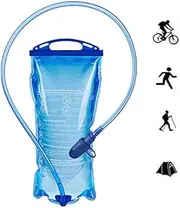Hydration Bladder 2L Water Bladder BPA Free, 7Inch Large Opening Water Reservoir, Leak Proof Military Water Storage Bladder Bag for Cycling Hiking Camping Biking Running…