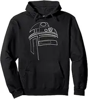 [STAR WARS] R2-D2 Outline Graphic Hoodie