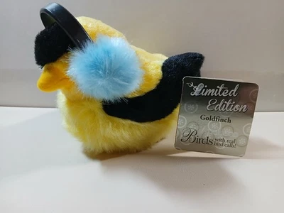 Wild Republic Audubon Birds Limited Edition with real bird calls Goldfinch