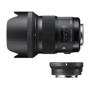 Sigma ZI954 50-50mm f/1.4-1.4 Fixed Prime Camera Lens, Black