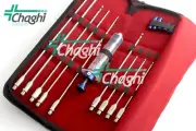 Cannulas Fat Grafting Transplantation Liposuction 16 PCs Set with Syringe + Case