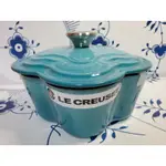 LE CREUSET酷彩《加勒比海藍》20CM花鍋