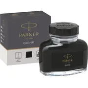 Parker Quink Ink Bottle Refill Fountain Pens (Black)