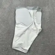 ADIDAS Football Padded Compression Shorts Size XL White Base Layer