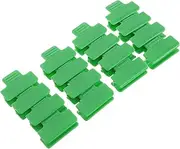 Pp Resin Greenhouse Snap Clips 40pcs Film Row Cover Clip Tunnel Hoop Clamp Easy to Apply