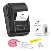 T50M Bluetooth Label Maker Machine with Tape, Wide Waterproof Label, Versatil...
