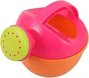 Hohopeti Watering Can Bathtub Bath for Babies Water Pitcher for Mini Garden Water Can Beach Swimming Pool Pink Plastic
