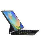 for iPad 9th Generation Case with Keyboard,Magic Magnetic Keyboard Case Black