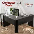 140CM Corner Computer Desk L-Shape Student Table Home Office Study Workstation