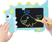 Hkuoeue LCD Writing Tablet,Cute Dragon Erasable Colorful LCD Doodle Pad - Educational Preschool Learning Toys, Portable Children Handwriting Tablet for Boys and Girls