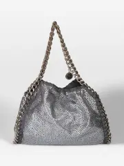 Silver Studded Falabella Tote Bag