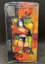 1995 Comic Images Shi All-Chromium Factory Sealed Trading Card Box