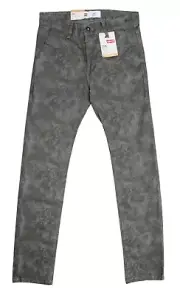 NWT $48 Boys Levis 510 Skinny Jeans Green Camo "Olive Haze" Print 16R / 28 x 28