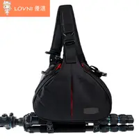 在飛比找蝦皮購物優惠-【LOVNI優品】專業三角單眼相機包大容量防水單眼包數位相機