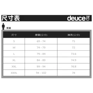 Deuce Brand 單腿 單腳 束褲 Basketball Tights LOGO 7分 白色 運動 籃球【ACS】