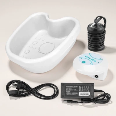 Cleanse-Machine Ionic Foot Bath Basin Personal Detox Ergonomic Spa Health Care