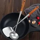 Wok Spatula and Ladle Tool Set, 17 Inches Kitchenwღ❀ A2R6