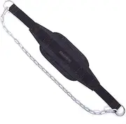 Weighted Dip Belt - Indoor Single Parallel Bars Pull-Ups Weight-Bearing Belt for Home Fitness Training