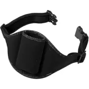 Mic Belt Microphone Carrier Bag Fitness Microphone Bag Workout Instructor Microphone Pouch131 Black 60X14cm