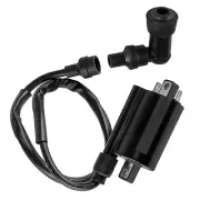 Ignition Coil w/ Spark Plug Boot Cap for Kawasaki Mule 3010 KAF620 Trans 2007-08