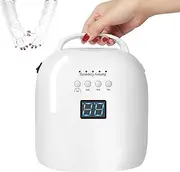 PENNY73 Cordless Manicure Nail Art Lamp Portable Gel Polish Dryer UV Curing Light Rechargeable Lamps LED with Anti-UV Gloves