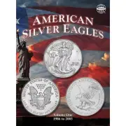 WHITMAN American Silver Eagles Folder Album #4905 Volume 1 1986 to 2003