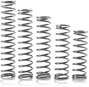 5Pcs Compression Springs Zinc-plated Springs Y-shaped Compression Spring Wire Dia 0.6mm 0.7mm OD 5-12mm L60-100mm(80mm,10mm)