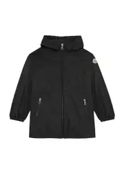 Moncler Kids Wete Hooded Shell Parka (8-10 Years) - Black - 10A (10 Years) 10A (10 years)