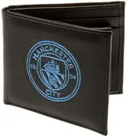 Manchester City F.C. Wallet 7000 Official Merchandise, Black