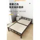 驚喜價QJ實木床現代簡約雙人1.5米架子床單人1.2米出租房臥室簡易大床床架