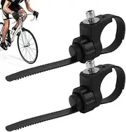 Bike Mud Guard Mount,Bike Mudguard Frame Clamp - Adjustable Rear Rack Installation Accessories 2X Front Ring for Women Men