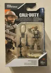 Mega Construx Call of Duty Series 1 Mine Specialist Set New