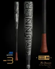 Warstic 2024 Gunner Black Viper 32/29 -3 Metal BBCOR Baseball Bat *NEW*