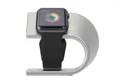 3sixT 3S-118 Helix Desk Stand Dock Holder Station Mount For Apple Watch Silver