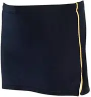 [Podium] Ladies Stretch Skort Size 12 Navy/Gold Skirt Pocket Tennis Golf