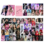 Black Pink jennie Lomo Cards Collections Blink 55pcs New Album Photo Cards K-pop Postcards