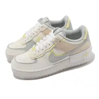 在飛比找PChome24h購物優惠-Nike 休閒鞋 Wmns AF1 Shadow 女鞋 米白