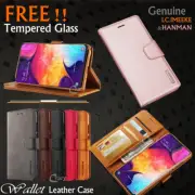 For Samsung Galaxy A20 A30 A50 A70 A8 Wallet Case Flip Leather Shockproof Cover