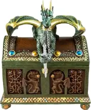 Dragon Hinged Keepsake Musical Trinket Box by The San Francisco Music Box