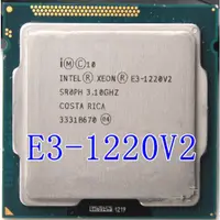 在飛比找蝦皮購物優惠-英特爾 Caron E3-1220V2 CPU (3.1Gh