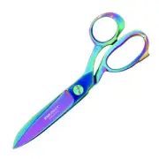 8" Multi Color Dressmaking Fabric Shears Tailor's Sewing Scissors