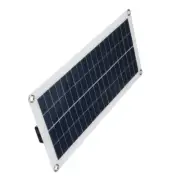 60W Solar Panel 18V/5V Dual USB Output Solar Cells Poly Solar Panel 10A-60A Cont