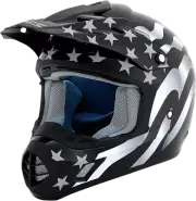 AFX 0110-2365 FX-17 Helmet - Flag - Stealth - Large