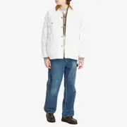 BEAMS Denim Loose Coverall Jacket