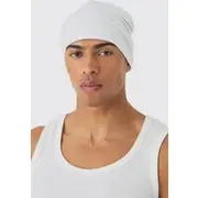 Mens Beanie In White