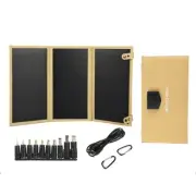 2X(30W 18V Folding Solar Panel Type-C Usb Photovoltaic Outdoor Mobile7760